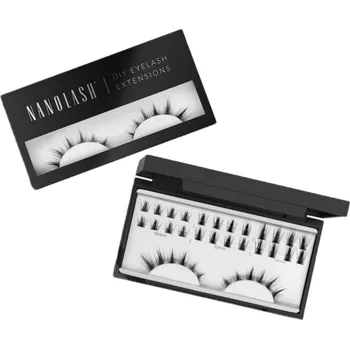 Řasenka Nanolash, DIY prodlužování řas umělé řasy v Flirty trsy 36ks.