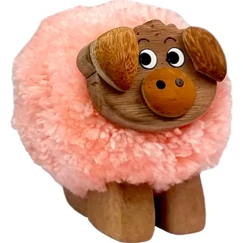 2Kids Toys Dřevěná figurka XL pompon Prase