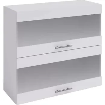 Kuchyňská linka Horní skříňka, bílá, FABIANA W - 80K2S - SLEVA 3% s kodem radost25