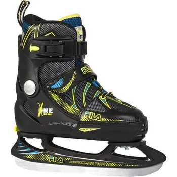 Zimní brusle Dětské lední brusle Fila X-One Ice Blue/Lime Velikost EUR (Velikost výrobce): 32-35 (M) velikost dětská