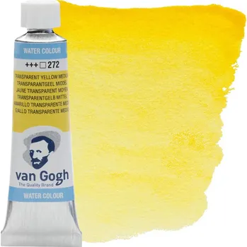 Vodová barva Van Gogh Akvarelová barva Van Gogh, 10ml - žlutá Barva: 272 - Transparent Yellow Medium