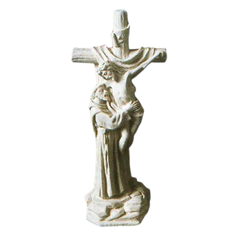 Zahradní dekorace ZahradniDekorace zahradní sochy - Ježíš a kříži, výška 27 cm, 1,7 kg