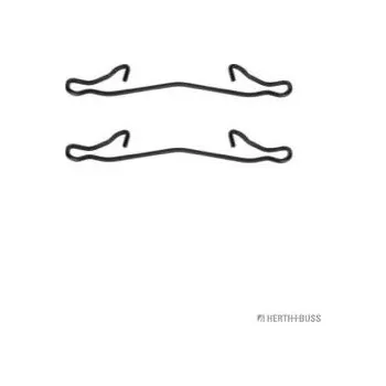 Brzdový kotouč Sada prislusenstvi, oblozeni kotoucove brzdy HERTH+BUSS JAKOPARTS J3660301