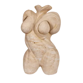 Zahradní dekorace ZahradniDekorace socha na zahradu - moderní torzo ženské, výška 64 cm, 49 kg