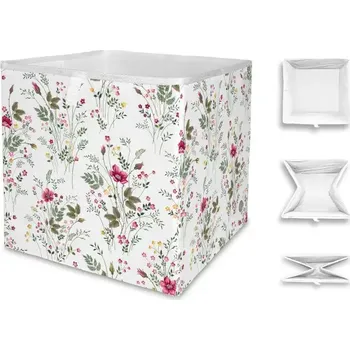 Truhla Úložná krabice wildflowers, 32x32cm - SLEVA 3% s kodem radost25