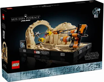 Stavebnice LEGO LEGO Star Wars 75380 Závody kluzáků v Mos Espa - diorama