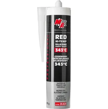 stavební silikon Moje Auto 20-A35 Silikonový tmel ČERVENÝ