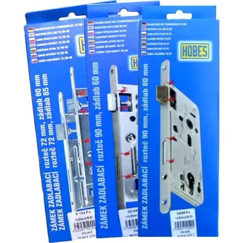 zadlabací zámek Zadlabávací zámek vložkový, na vložku