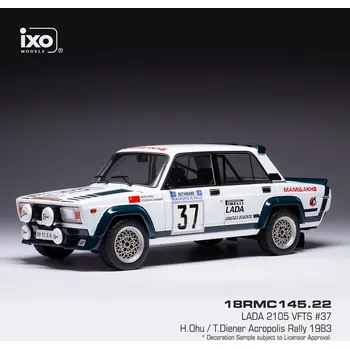autíčko Lada 2105 VFTS - Acropolis Rally 1983 #37 Ohu - Diener 1:18 IXO