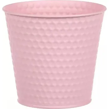 Květináč Obal kovový KK057-PINK - SLEVA 3% s kodem radost25