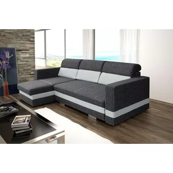 Sedací souprava Sedací souprava Rimini šedá - LEVÁ - doprava zdarma - SLEVA 3% s kodem radost25