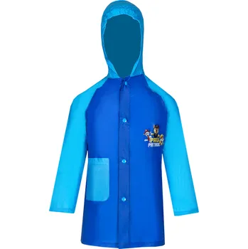 Pláštěnka Paw Patrol - Tlapková patrola -Licence Chlapecká pláštěnka - Paw Patrol 23 - 1842, modrá / tyrkysové rukávy Barva: Modrá, Velikost: 110