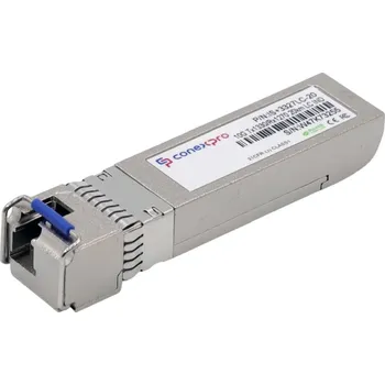Conexpro SFP modul průmyslový optický, 10G SFP+, WDM/BiDi, SM, Tx1330/Rx1270nm, 20km, 1x LC, DDM