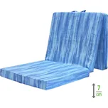 Skládací matrace THOMMY 60x190 modrá - SLEVA 3% s kodem radost25