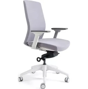 Kancelářská židle J2 WHITE BP - šedá 206 - SLEVA 3% s kodem radost25