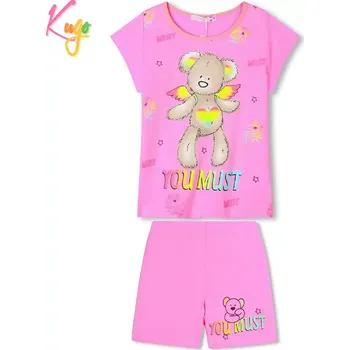 Dívčí pyžamo Dívčí letní pyžamo Kugo WP0898, růžové