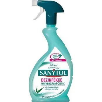 Dezinfekce Sanytol dezinfekce univezrální čistič spray bez chlóru 500 ml