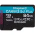 Paměťová karta Kingston Canvas Go! Plus microSDXC 64 GB UHS-I U3 V30 + SD adaptér