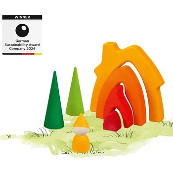 Dřevěná hračka GOKI Trpasličí domeček