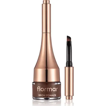 Řasenka flormar Brow Pomade pomáda na obočí se štětečkem odstín 02 Light Brown 2,2 g