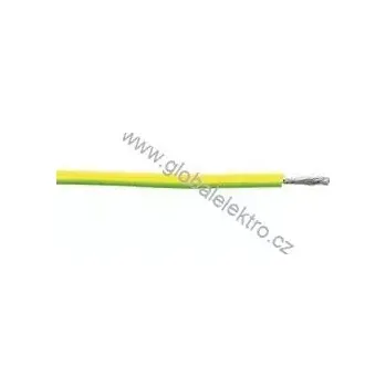elektrický kabel SIF 1x1,5 zelenožlutý
