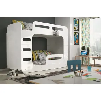 Dětská postel Patrová postel Xaver bílá - doprava zdarma - SLEVA 3% s kodem radost25