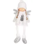 Andělka se srdcem - bílá ZM1382 - SLEVA 3% s kodem radost25