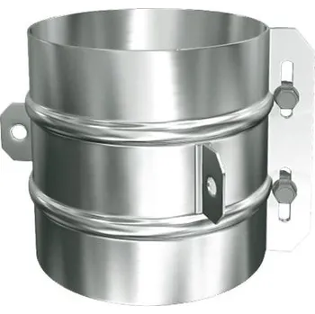 Komín Komíny CZ Kovová objímka pro teleskopický držák 180/30mm Povrch: Nerezový