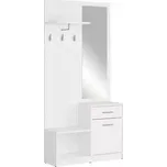 Nepo Plus Předsíňová stěna PPK Bílá - SLEVA 3% s kodem radost25