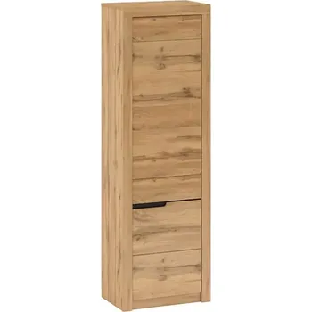 Šatní skříň Policová skříň TORONTA V2 pravá - dub wotan - SLEVA 3% s kodem radost25