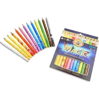 Pastelka Pastelky 3408/12+1 Magicolor trojhranné