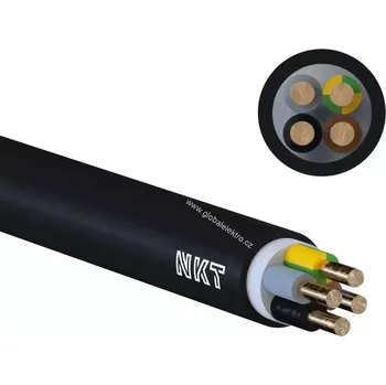 elektrický kabel CYKY 4Jx6