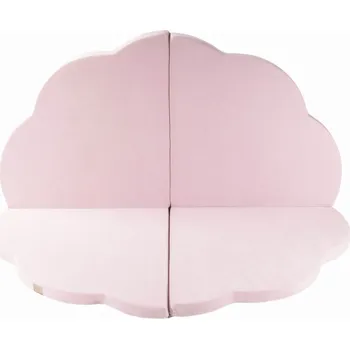 Hrací deka Pěnová hrací podložka mráček: růžová