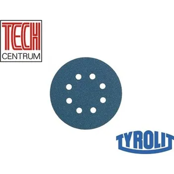 Brusný kotouč TYROLIT Brusný výsek fólie A-P22 na SZ pr.125mm zr.100 (8děr) 706150