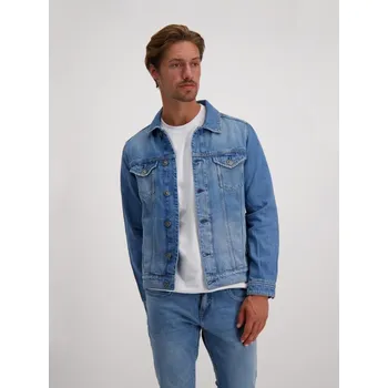 Pánská casual bunda Pánská džínová bunda Cars Jeans JOHNNY 4561806 Stone Used Velikost: M