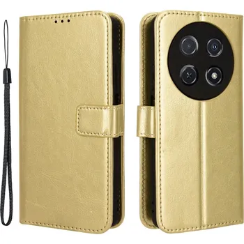 Pouzdro na mobilní telefon Crazy knížkové pouzdro na Huawei Nova 12i - zlaté