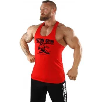 Pánské tílko Bizon Gym Tílko 406 - červená XXL Červená