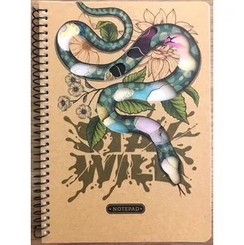 Set školních potřeb Kołonotatnik A5/80K kratka kraft Wąż