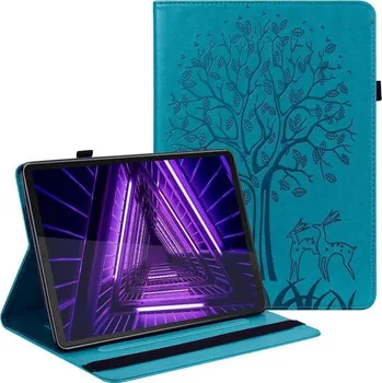 Pouzdro na tablet Tree polohovací pouzdro na tablet Lenovo Tab M10 Plus (3. Gen) - modré