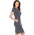 Dámské šaty BUSHMAN Claire tmavě šedé, S
