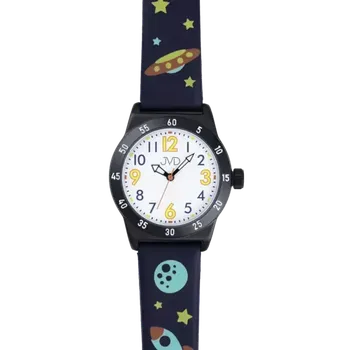 Hodinky JVD Dětské chlapecké modré hodinky s motivem vesmíru JVD J7225.1