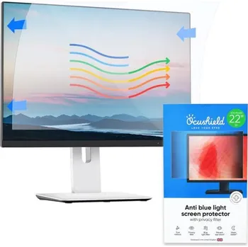 Privátní filtr Fólie Ocushield s blue-light filtrem pro monitory 22W