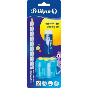 Výtvarná sada Sada - tužka, guma, ořezávátko