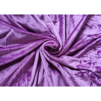 Prostěradlo Stanex Mikroflanelové napínací prostěradlo fialové ROZMĚR: (š/d/v) 90 x 200 x 20 cm