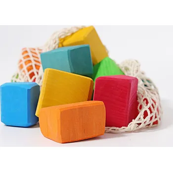 ostatní stavebnice Grimm's - Barevné stavební bloky