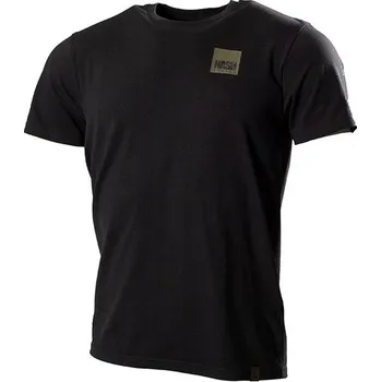 Pánské tričko Nash tričko MAKE IT HAPPEN T-SHIRT BOX LOGO BLACK Velikost: M