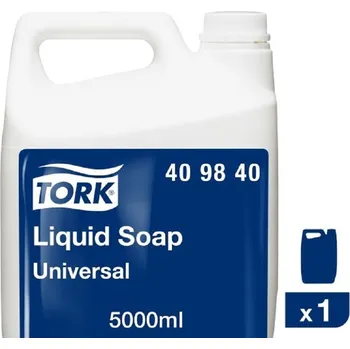 Tělová kosmetika TORK 409840 univerzální mýdlo 5l jemná parfemace: zanechává ruce čisté a svěží
