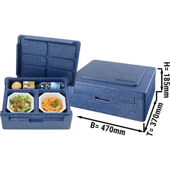 Dóza na potraviny G.Gastro Thermobox Thermoking | Izolační box | Polystyrenový box | Polibox | Ohřívací box