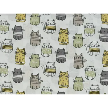 STOF Bavlněná látka Felix zelený