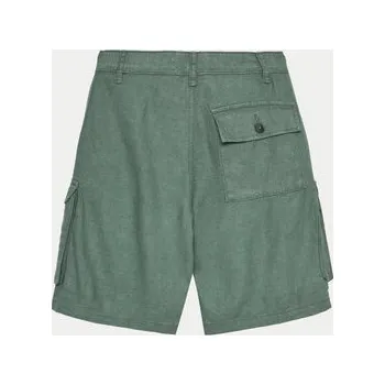 Dámské kraťasy United Colors Of Benetton Šortky z materiálu 424RC902X Zelená Regular Fit 150